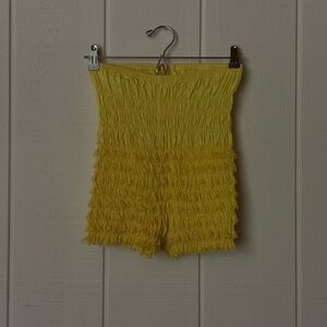 True Vintage Yellow Bloomers